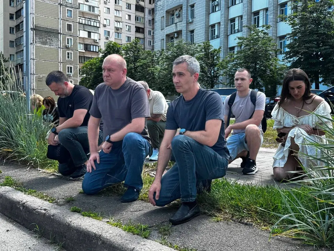 У Києві попрощалися з військовим Сергієм Білоусюком.
