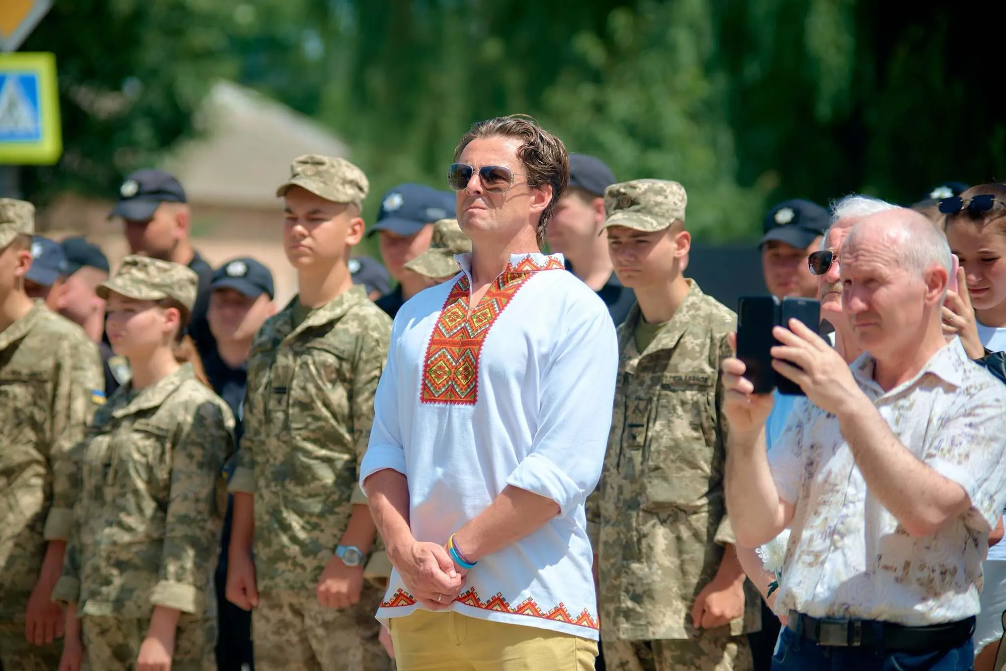 Открытие памятника в Каменце-Подольском
