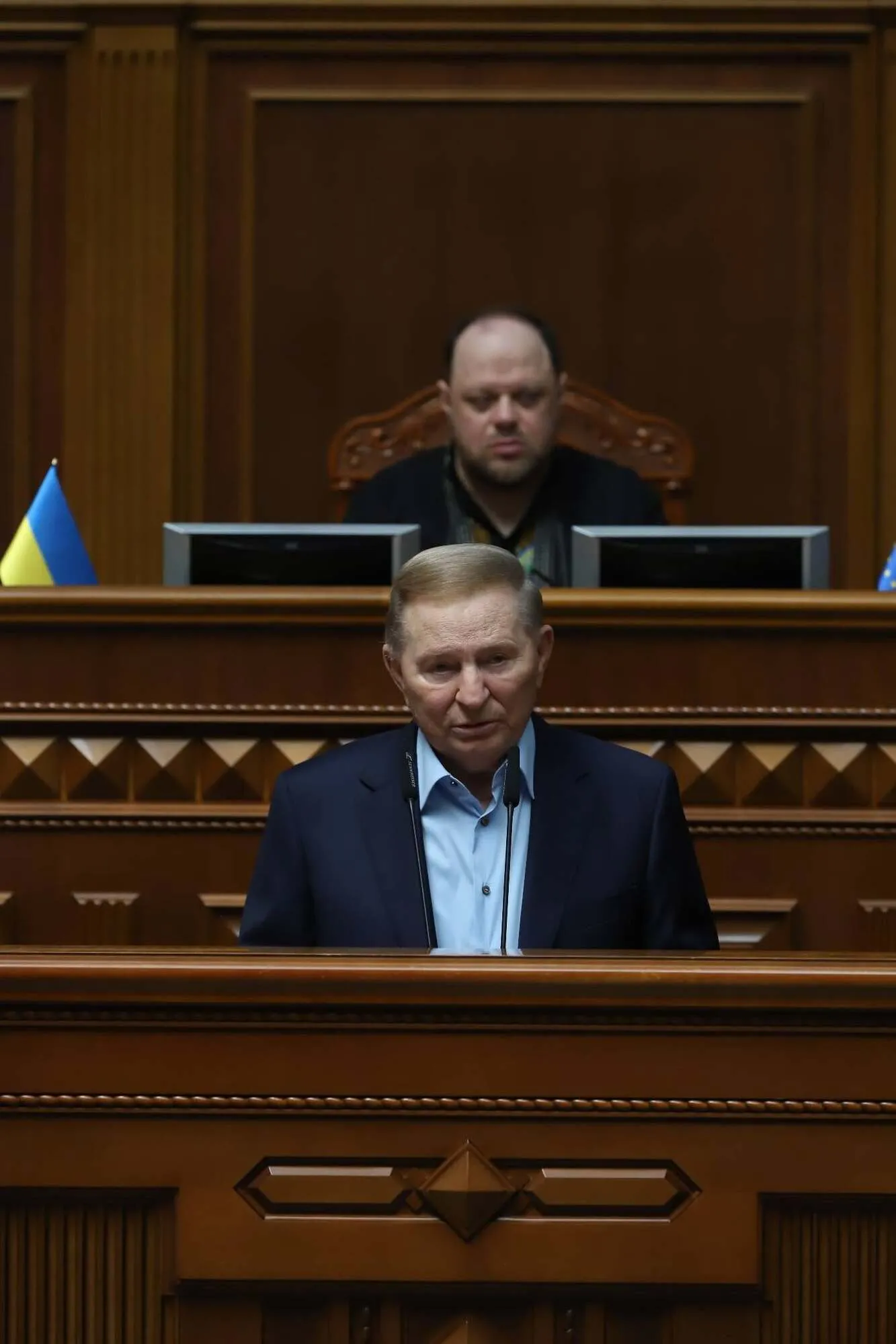 Леонид Кучма получил награду имени Левка Лукьяненко