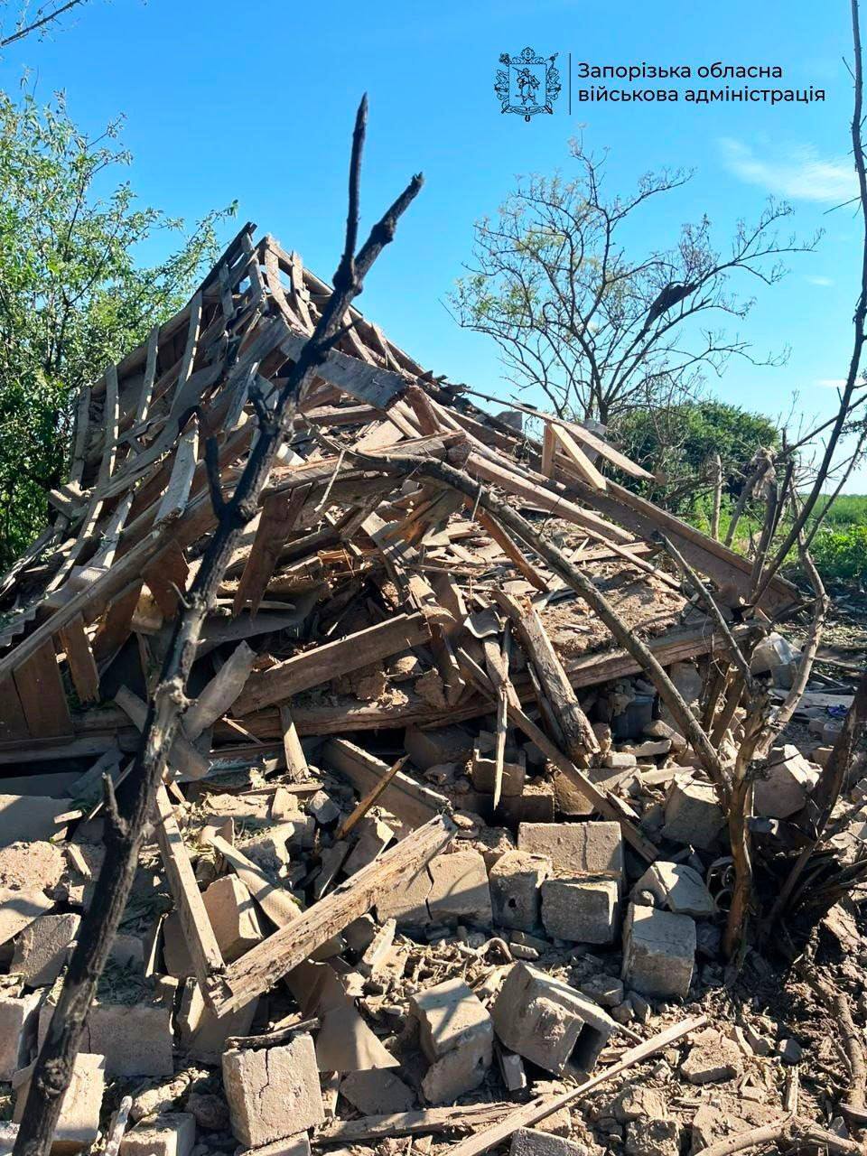 Ворог тероризує Запорізьку область