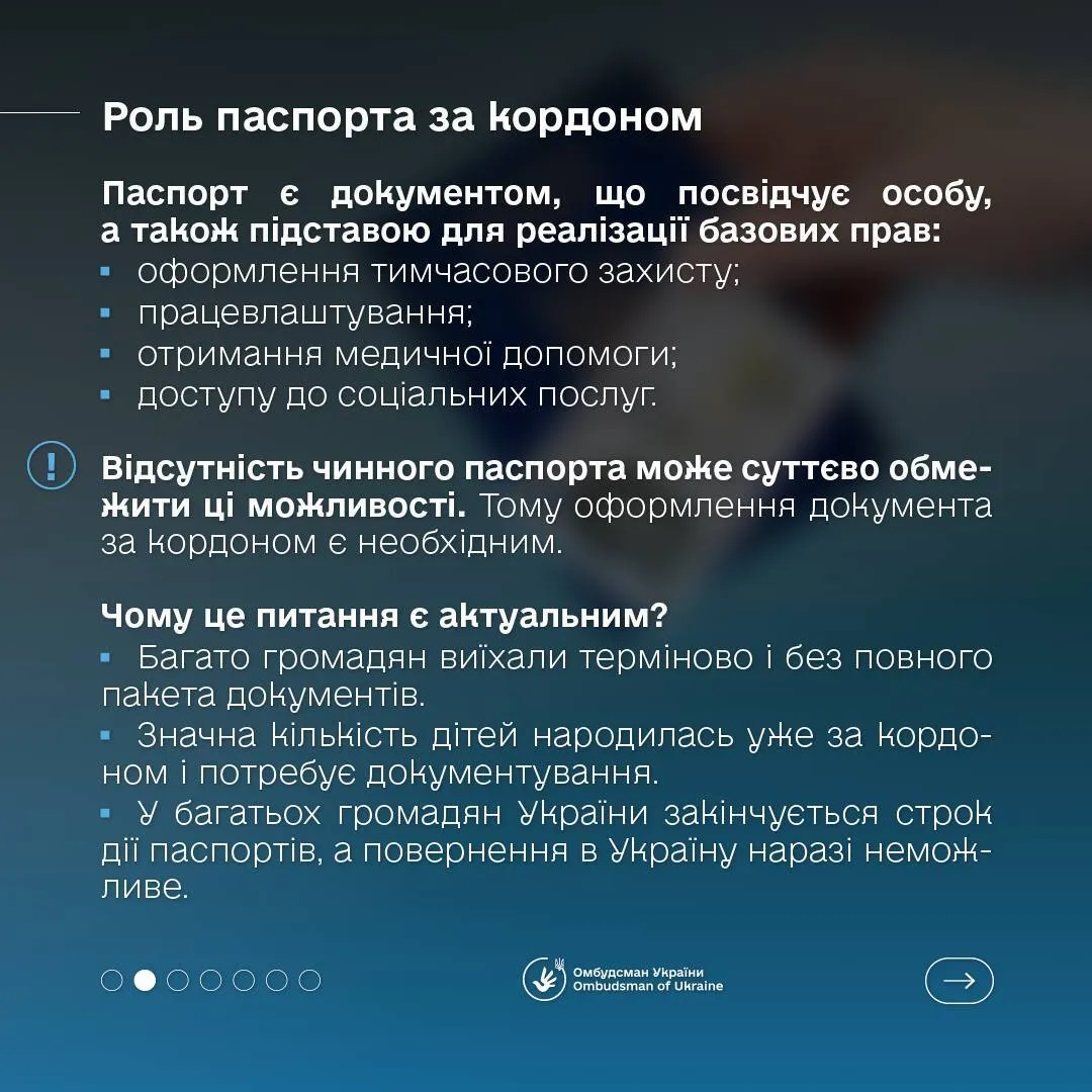 Как оформить украинский паспорт за рубежом