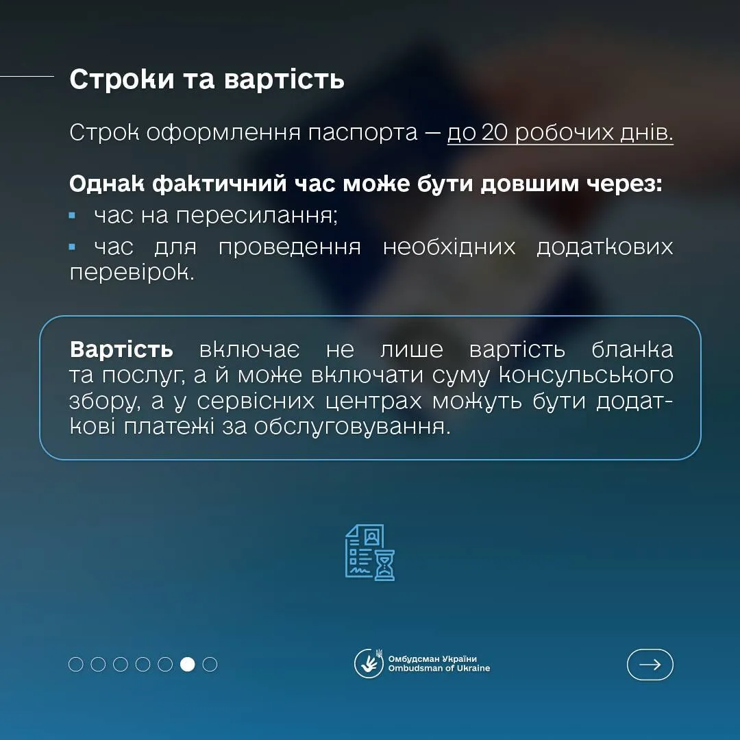 Как оформить украинский паспорт за границей