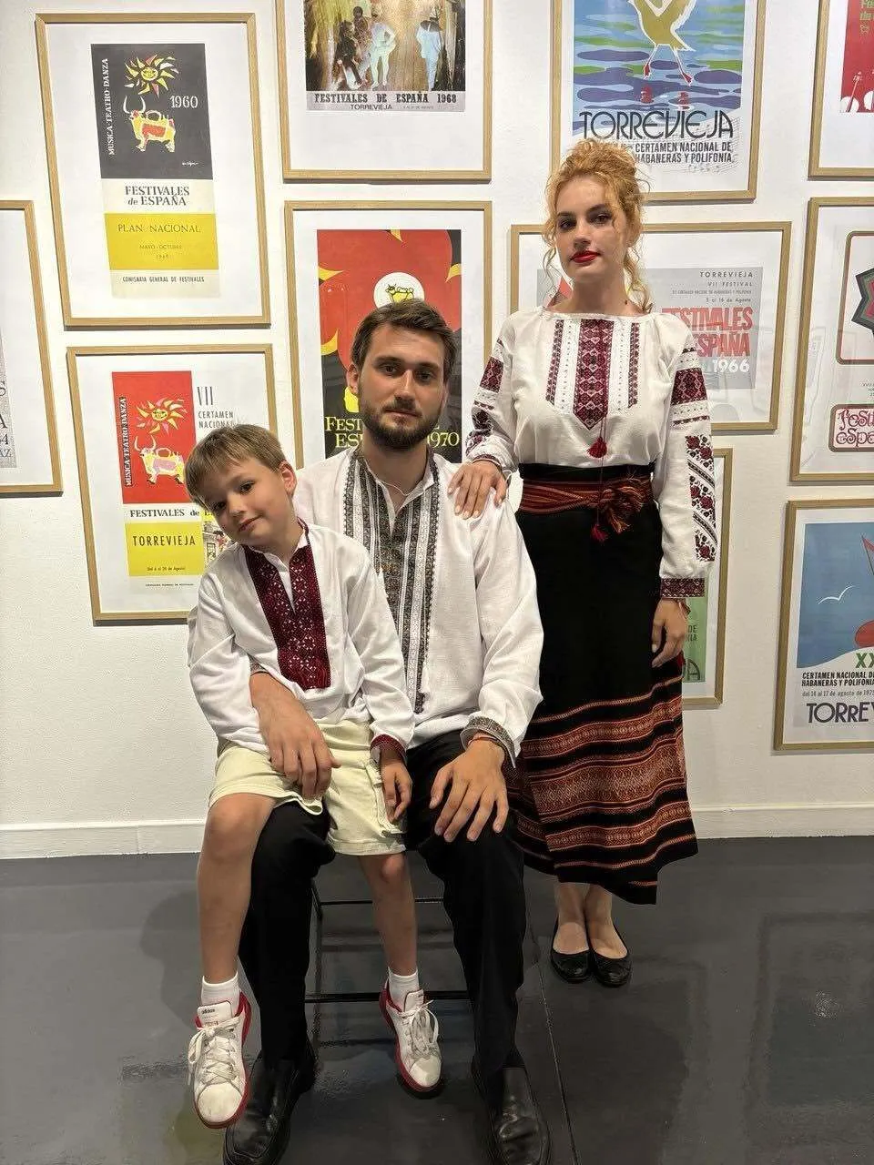 Вадим Яценко з сім'єю