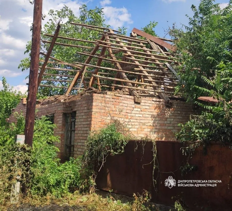 Враг вновь наносил удары по Днепропетровской области