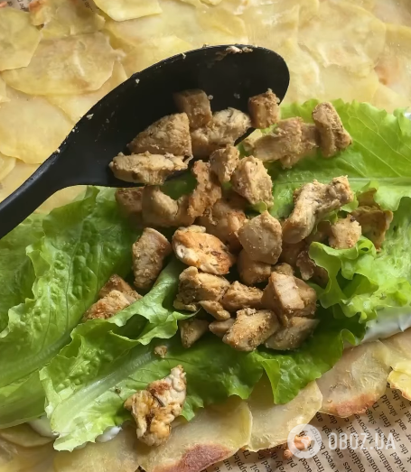 Сытная картофельная шаурма с куриным филе и сыром: как приготовить
