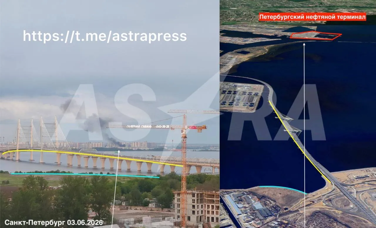 Под ударом – нефтяной терминал: в российском Санкт-Петербурге прогремели взрывы, поднялся пожар. Фото и видео