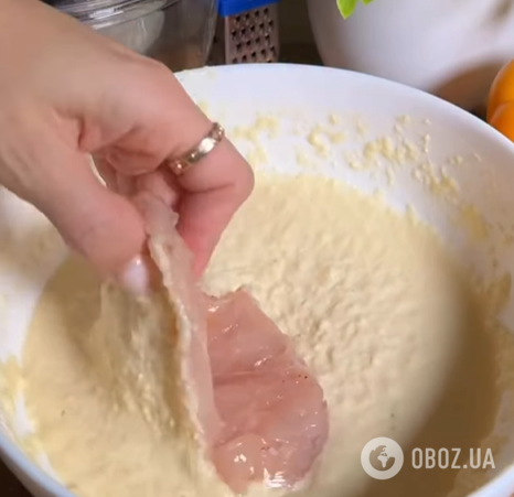 Универсальный кляр, который не стекает: для мяса, рыбы или печени
