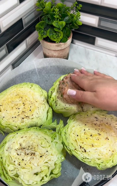Вкусные стейки из капусты с фаршем: рецепт в духовке