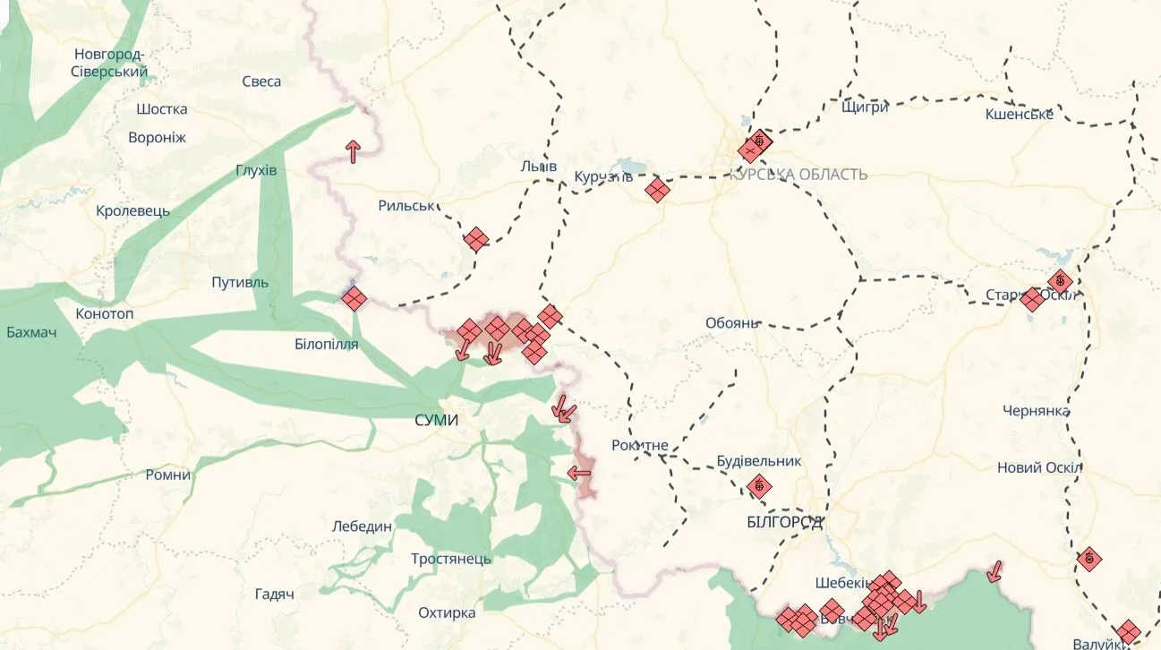 Північно-Слобожанський і Курський напрямки