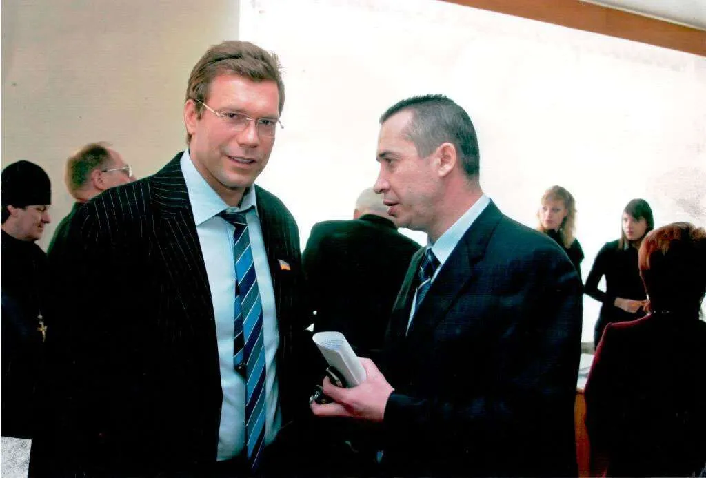 Олег Царев и Загид Краснов