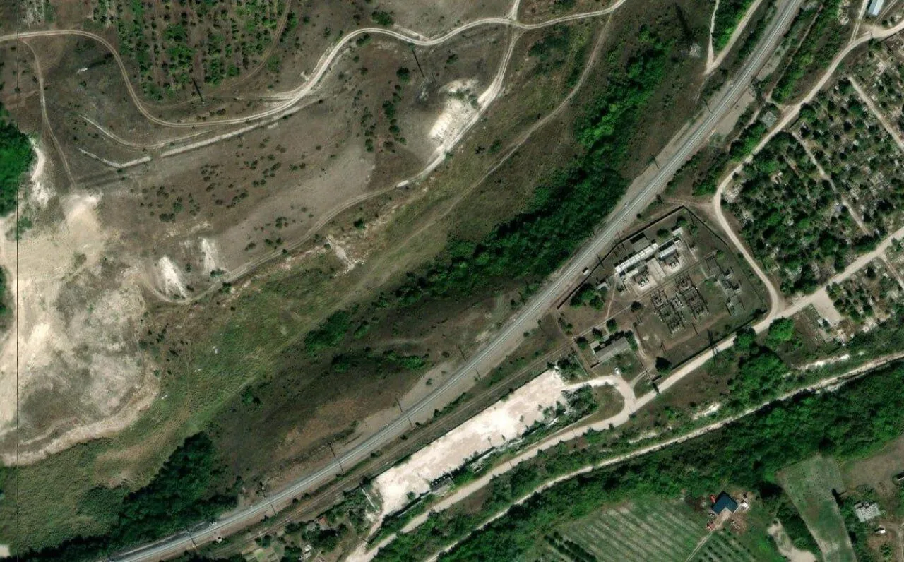 Пожар в Крыму.