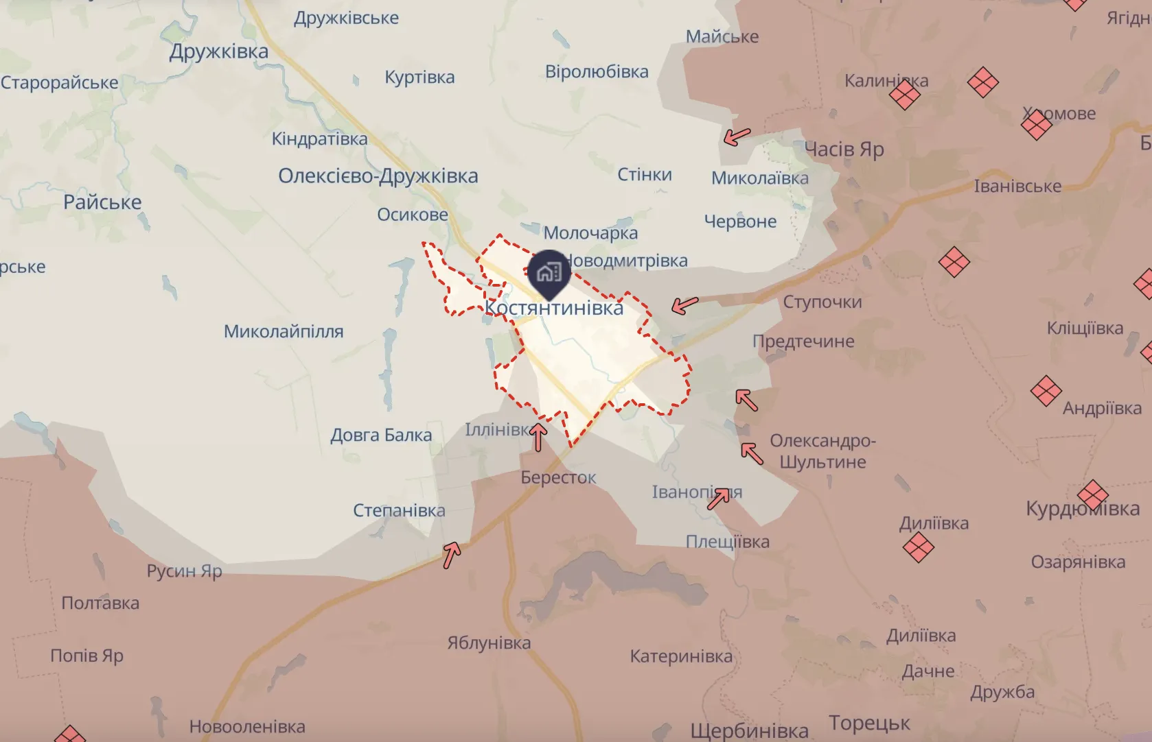 Россияне сбросили на жилые кварталы Константиновки фосфорные боеприпасы: чем они опасны. Видео