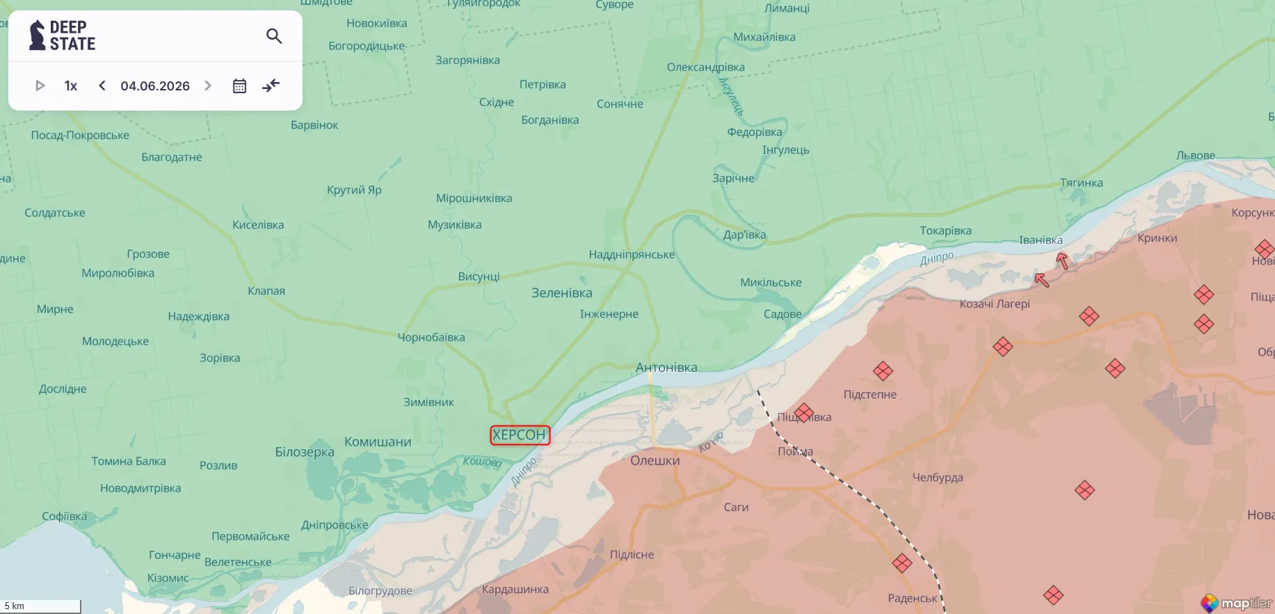 Оккупанты массированно обстреляли Херсонщину: есть жертвы, ранены полицейские и волонтер Красного Креста. Фото