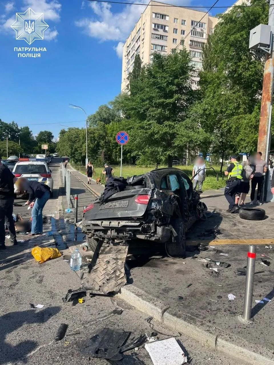 Смертельная авария в Киеве: водитель Mercedes ранее почти 40 раз нарушал ПДД