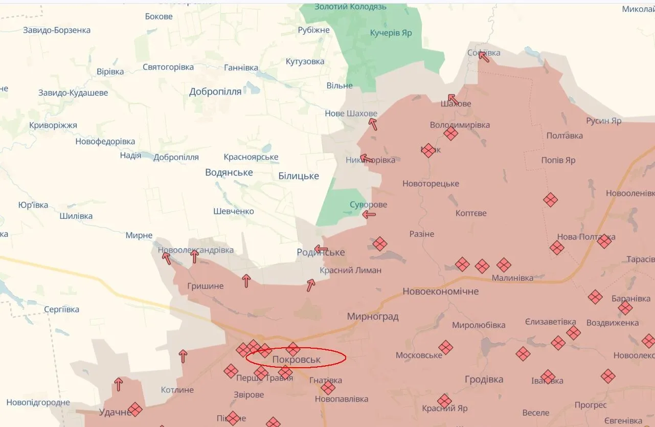 ЗСУ потужним ударом рознесли ворожу базу "Молній" в центрі Покровська. Відео