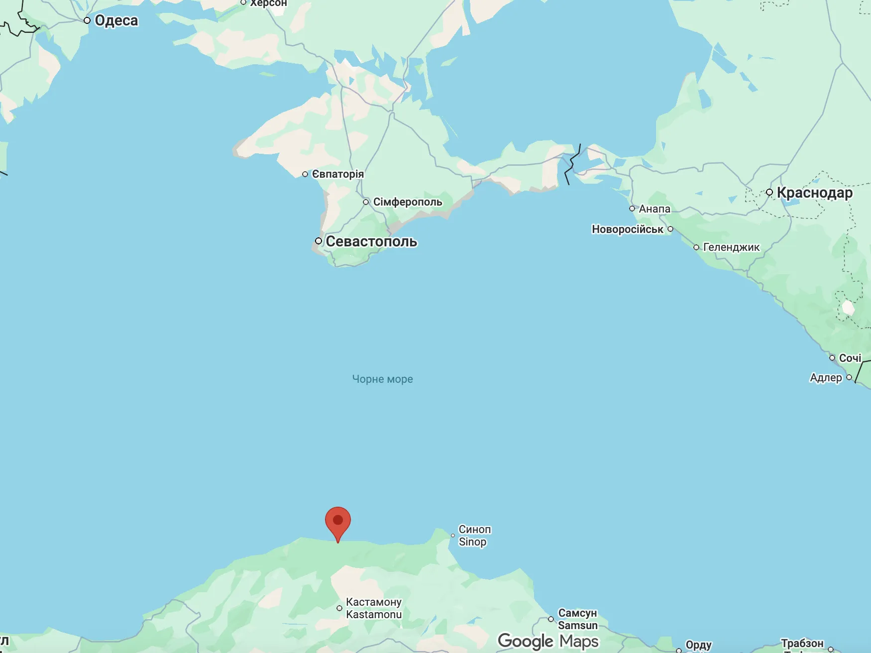У Чорному морі скоєно напад на турецьке рибальське судно: подробиці
