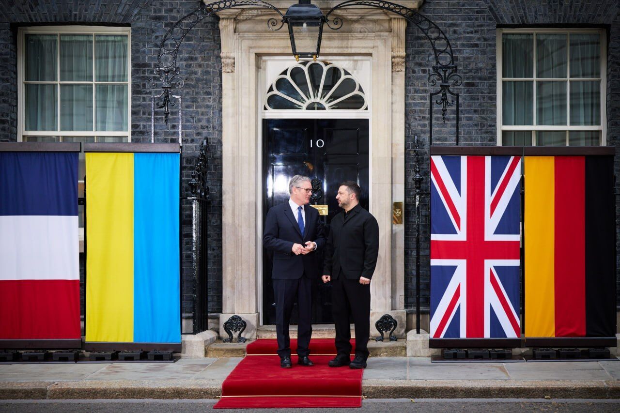 Зеленський зустрівся з премʼєром Великої Британії.