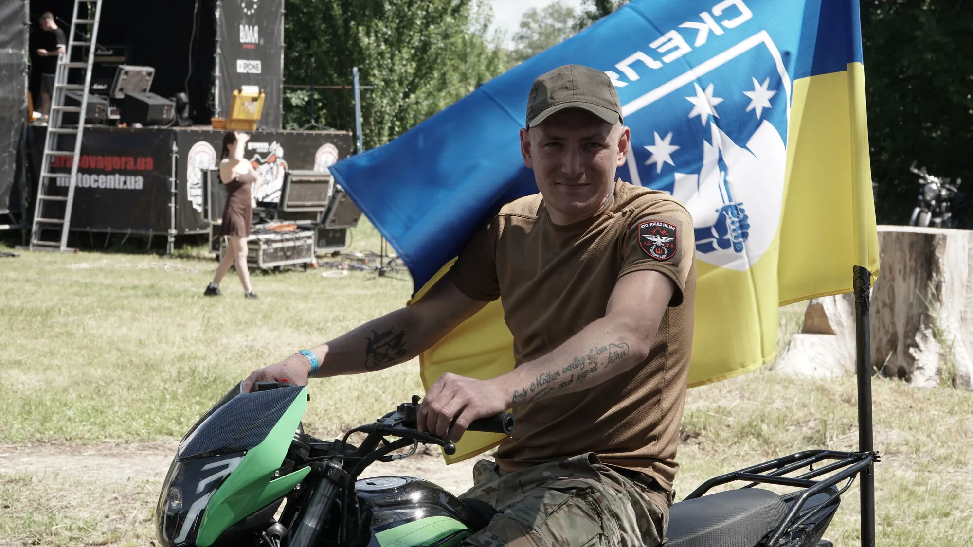 Від Курщини до Криму: штурмовики полку "Скеля" презентували власний мотоклуб