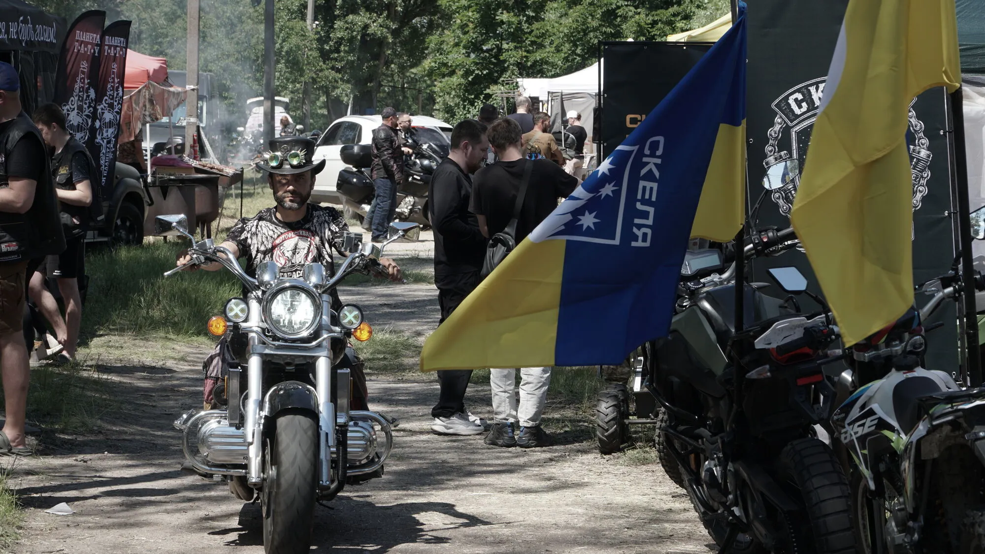 Від Курщини до Криму: штурмовики полку "Скеля" презентували власний мотоклуб
