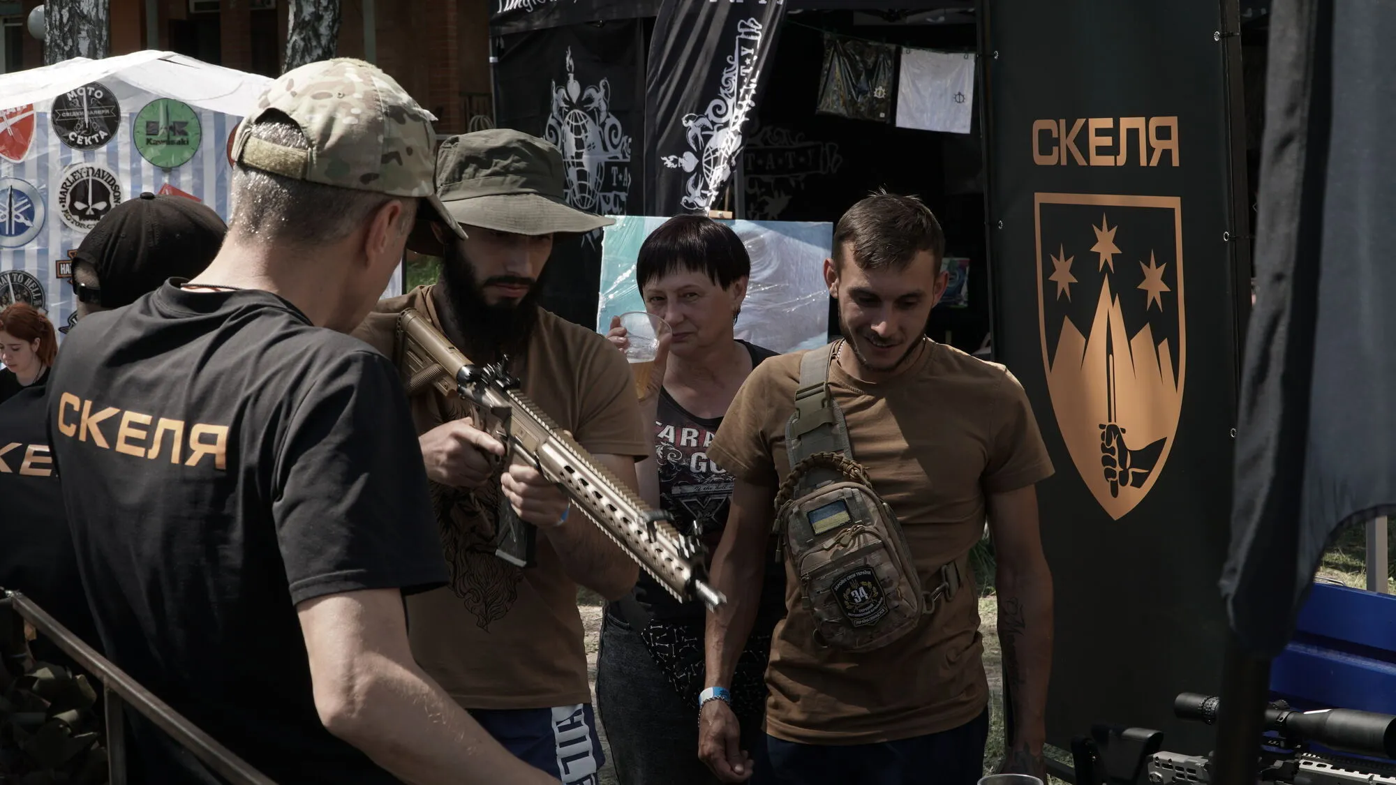 Від Курщини до Криму: штурмовики полку "Скеля" презентували власний мотоклуб