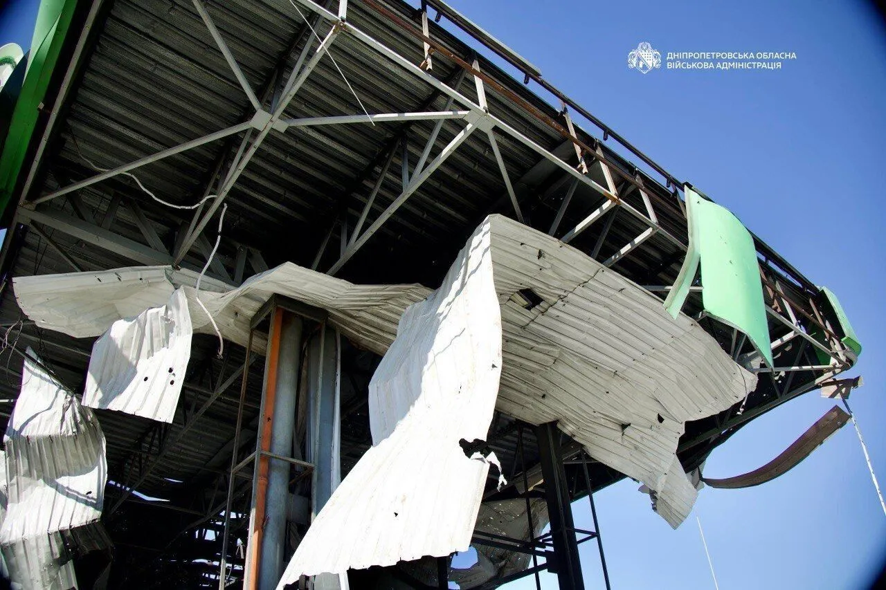 Росія атакувала АЗС на Дніпропетровщині
