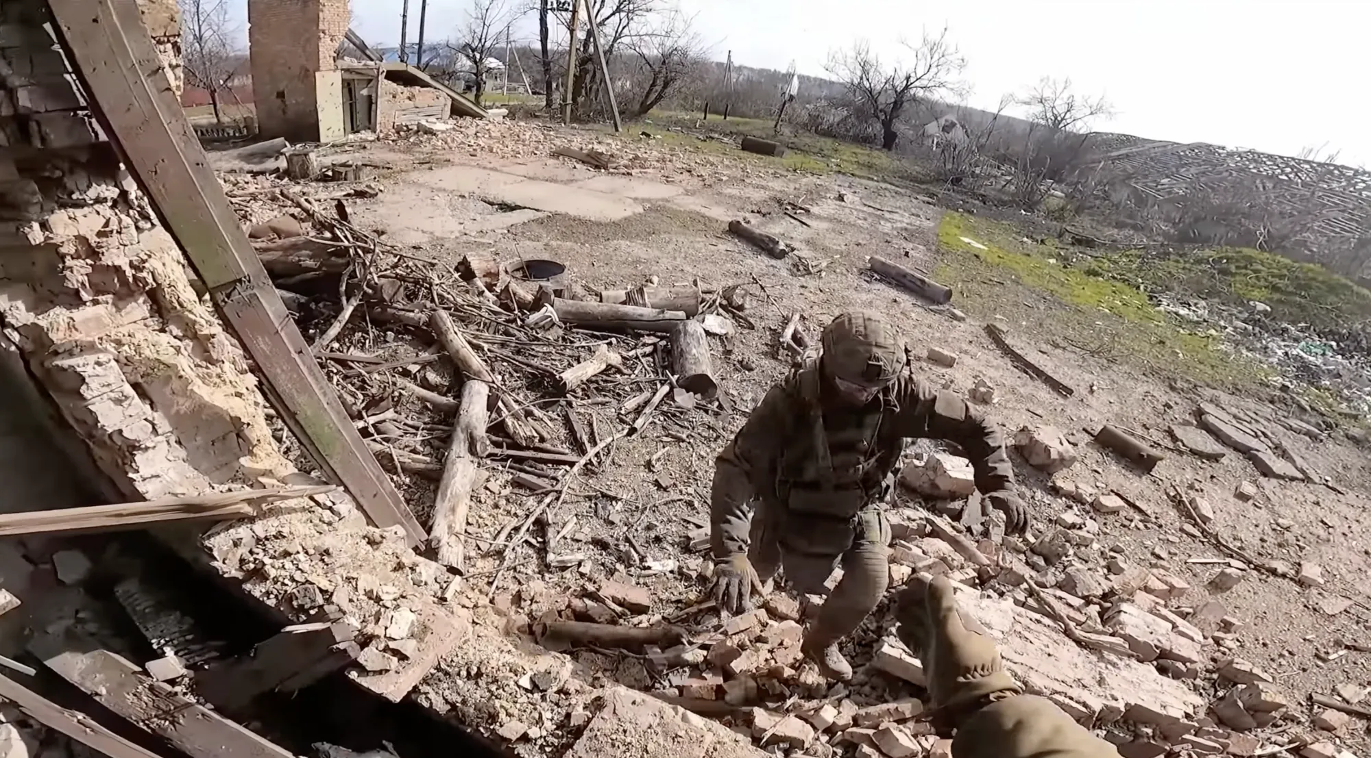 Зачистка города.