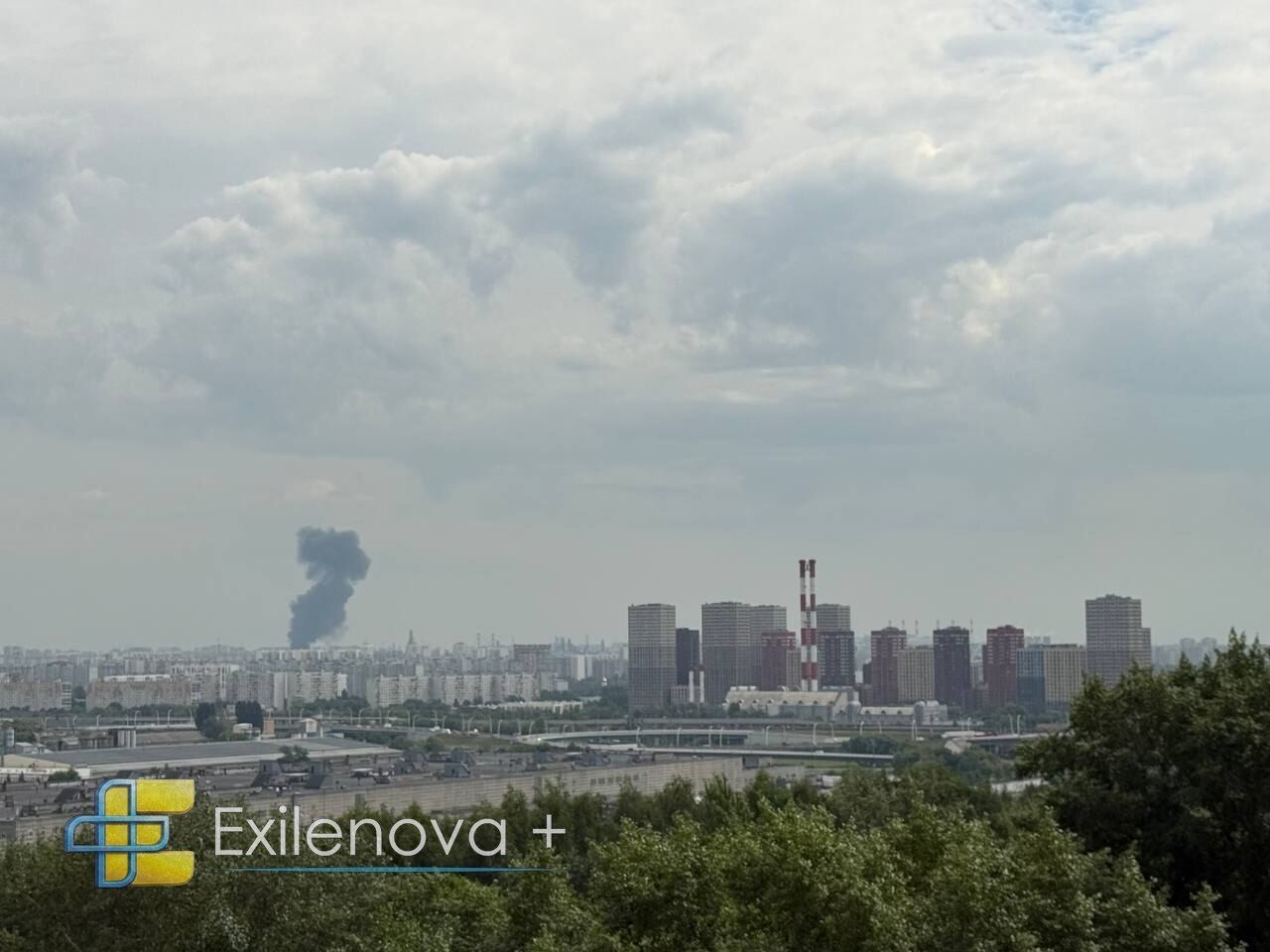 Пожежа у Москві