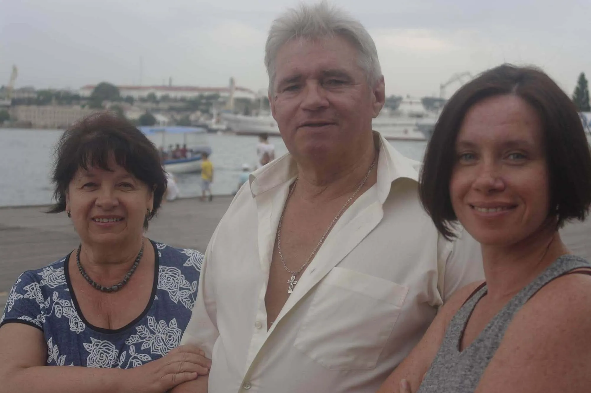С родителями в Крыму.