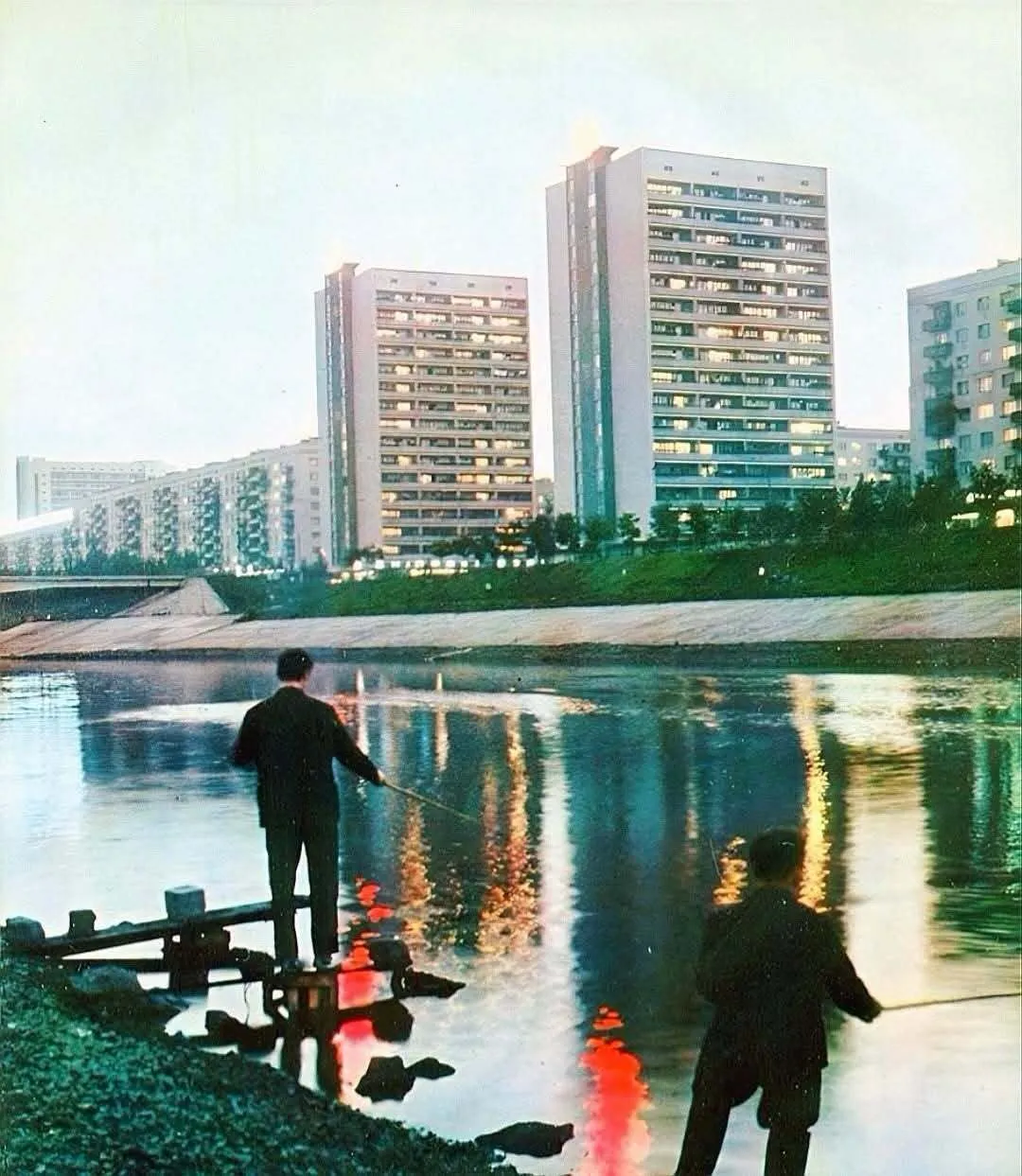 Русанівка, 1970-ті та 80-ті. Київ.