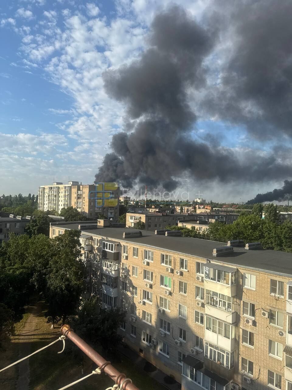 Пожежа в Азові