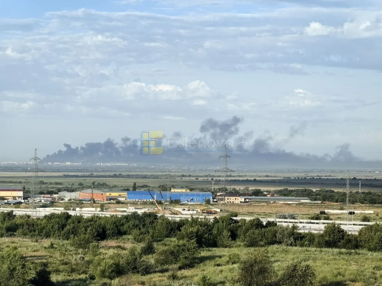 Атака на Азов в Ростовской области РФ