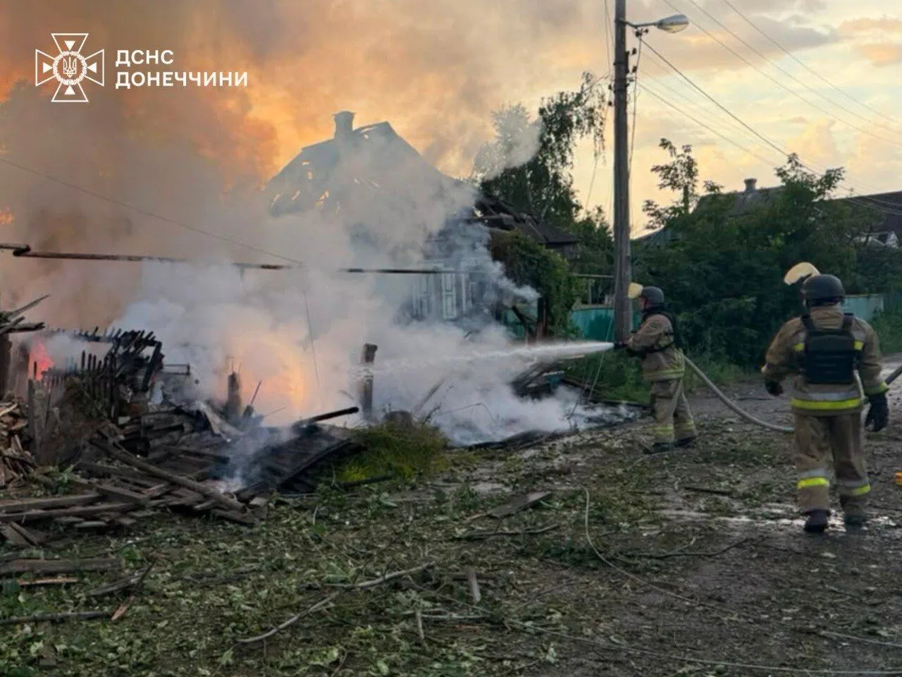 Ворог вдарив по приватному сектору селища Шабельківка Краматорської громади.