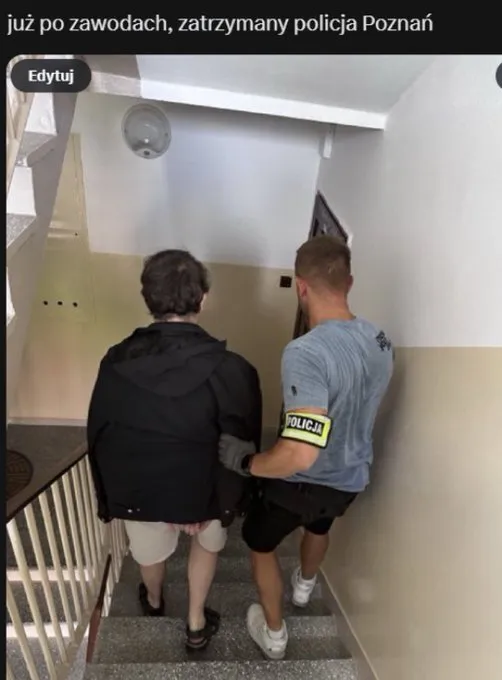 Задержание провокаторов.
