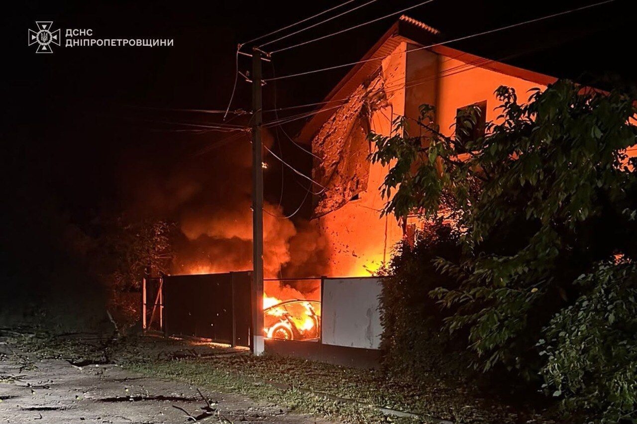 Наслідки ворожих ударів по Дніпропетровщині