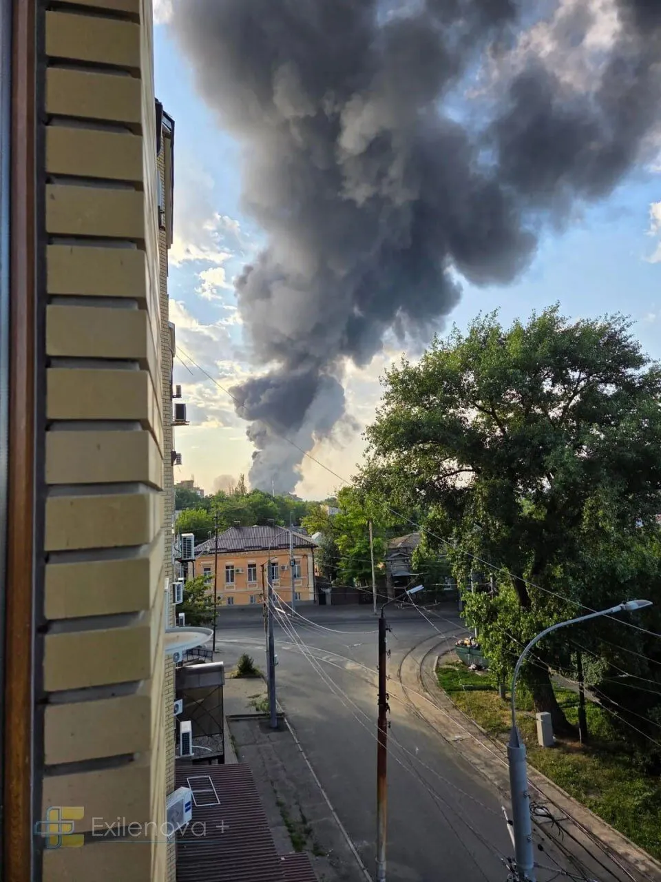 Последствия атаки в Таганроге