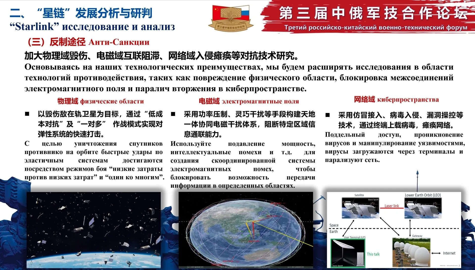 Россия и Китай разработали стратегию уничтожения Starlink