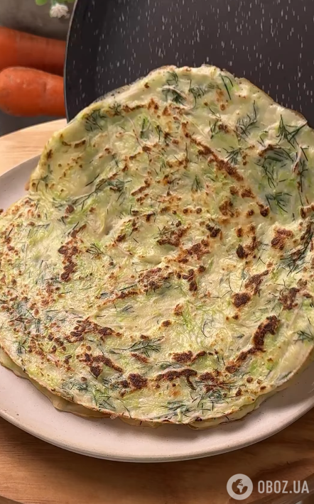 Тонкие кабачковые блинчики с колбасой: получится очень вкусно