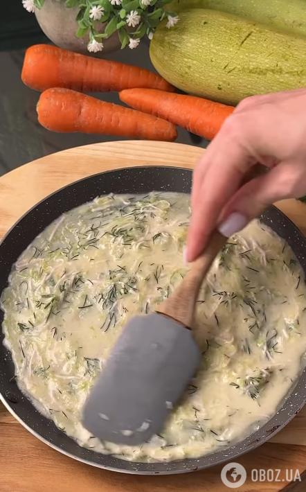 Тонкие кабачковые блинчики с колбасой: получится очень вкусно