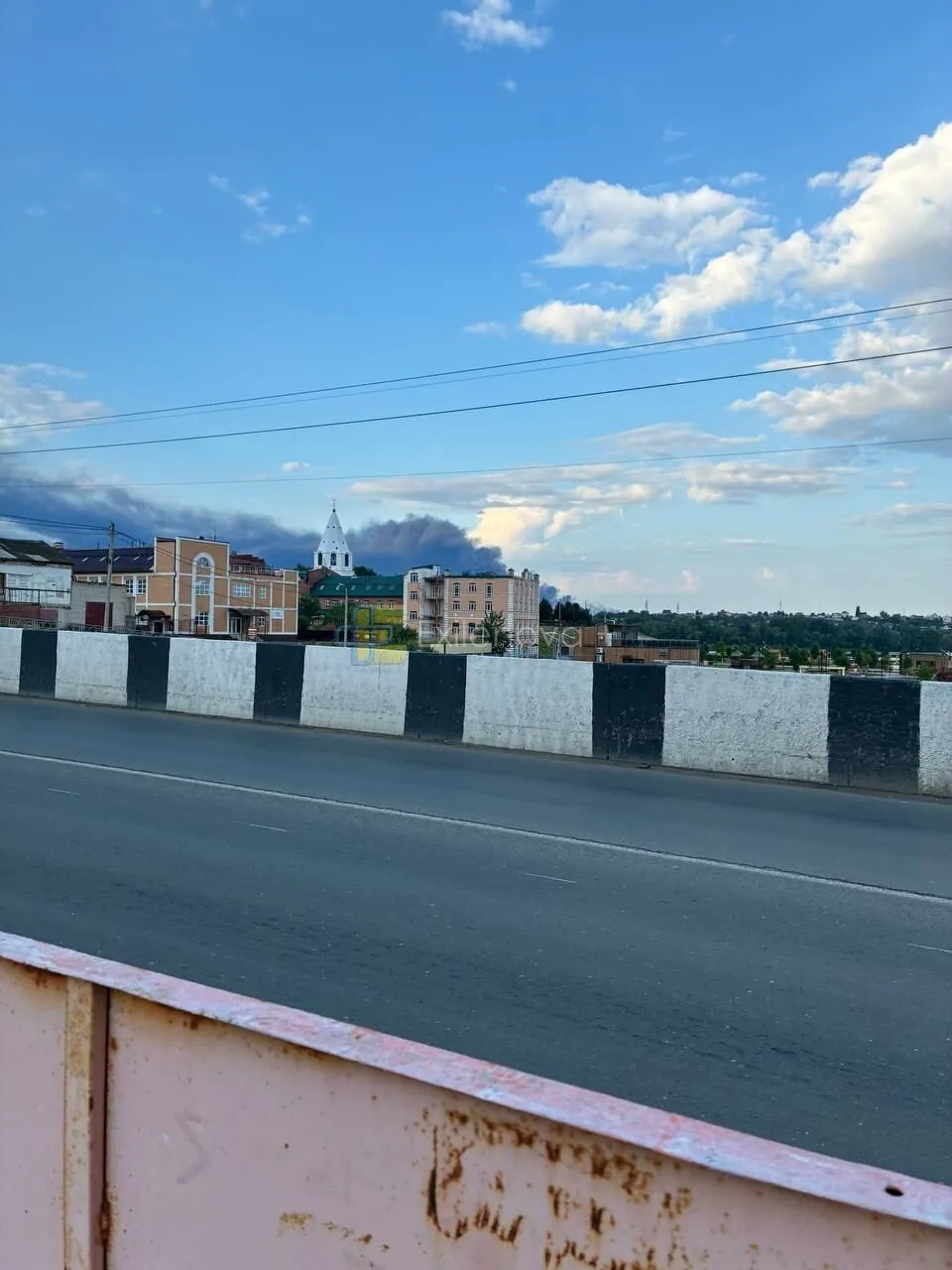 Пожар на НПЗ в Сызрани