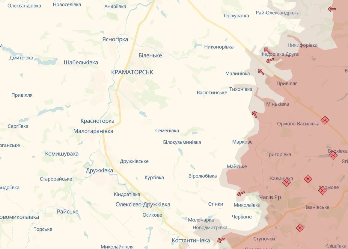 Краматорское направление.