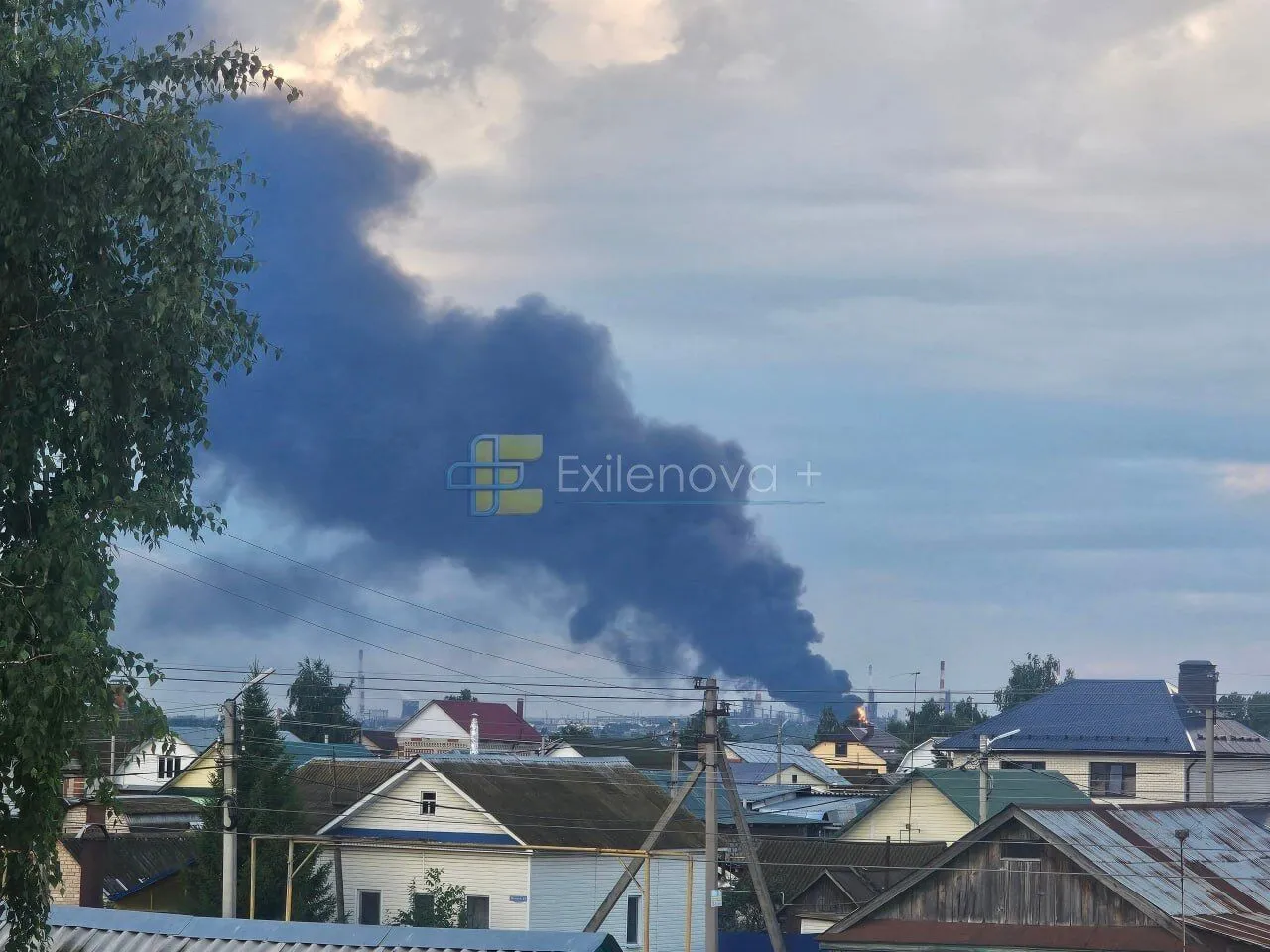 Пожар вспыхнул на Сызранском НПЗ