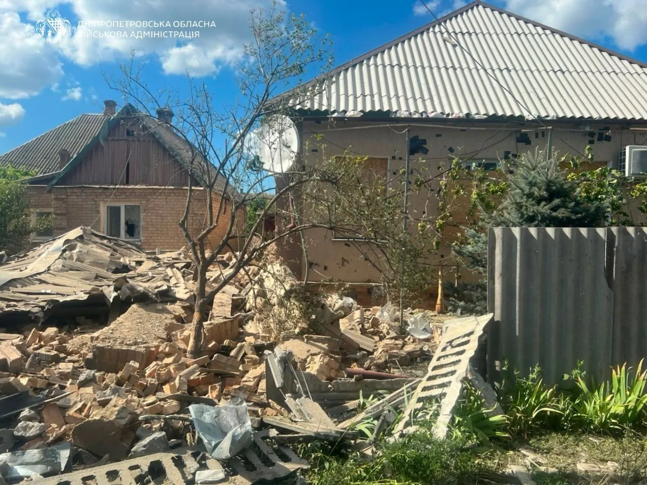 Атака по Дніпропетровщині 12 липня.