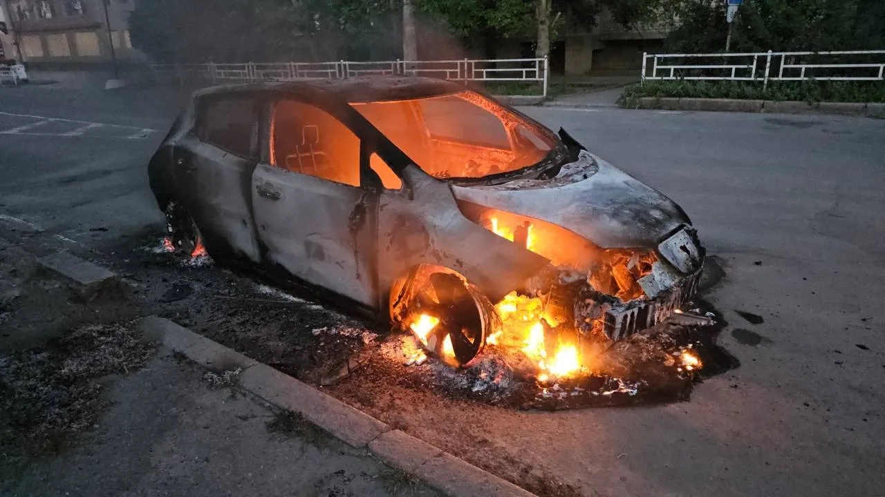 Враг атаковал Херсон.