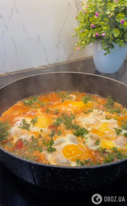 Самый удачный рецепт шакшуки: получится очень вкусно