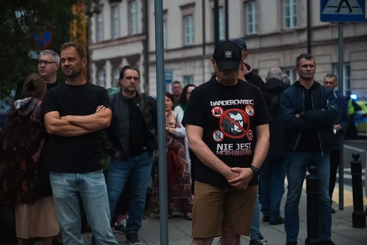 Марш в Польше.