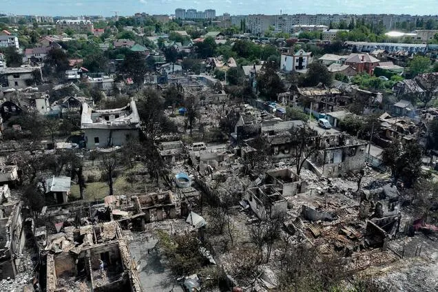 Последствия взрывов в Вишневом.