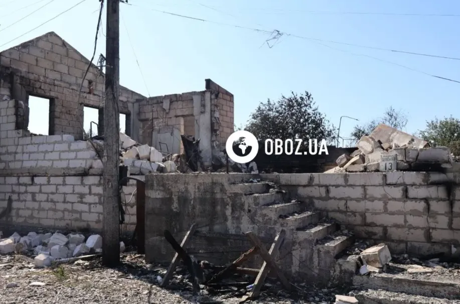 Последствия взрывов в Вишневом.