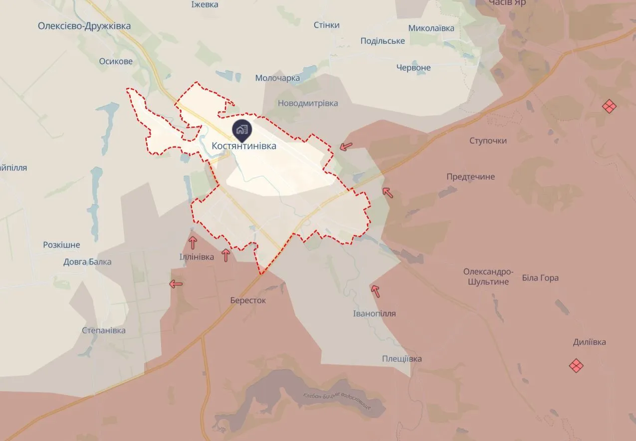 Константиновское направление.