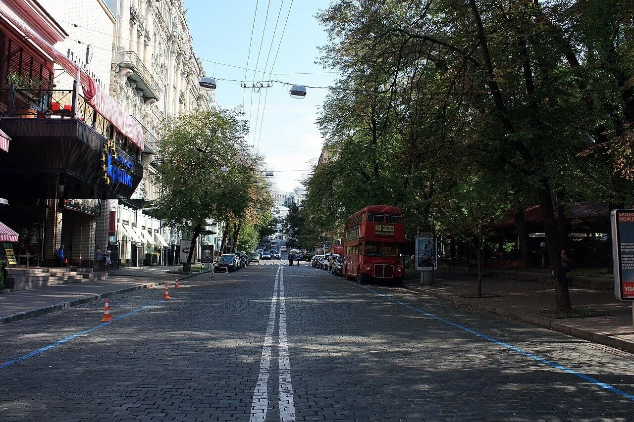 Вулиця Архітектора Городецького. Сучасне фото.