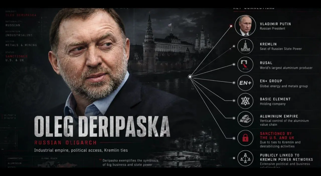 В центре истории появилось имя Олега Дерипаски